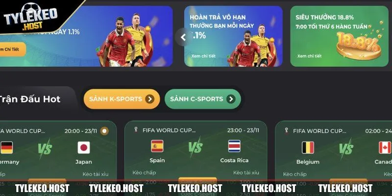 Nhiều game cá cược đỉnh cao tại UK88