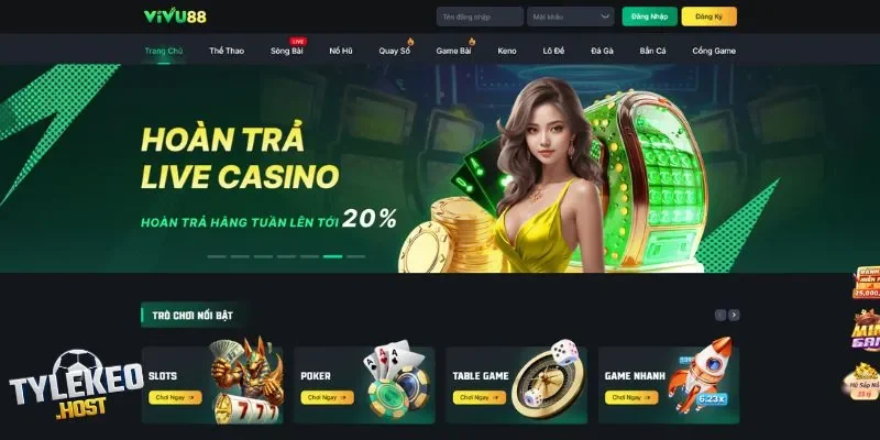 Thông tin về nhà cái Vivu88